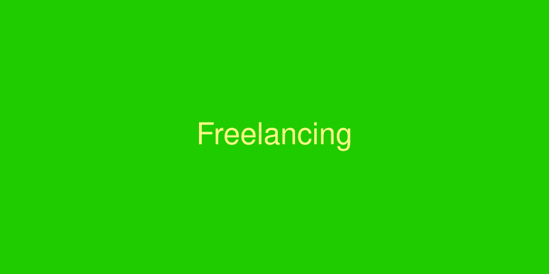 Freelancing